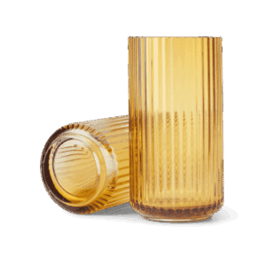 Lyngbyvase glass 20cm, Amber