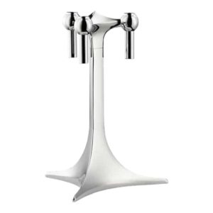 Stoff Nagel Kandelaber lysestake, Krom