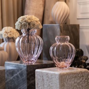 Audrey Vase Liten Rosa