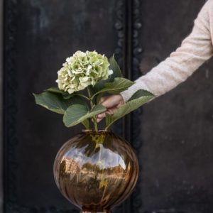 Meadow Vase Stor Amber