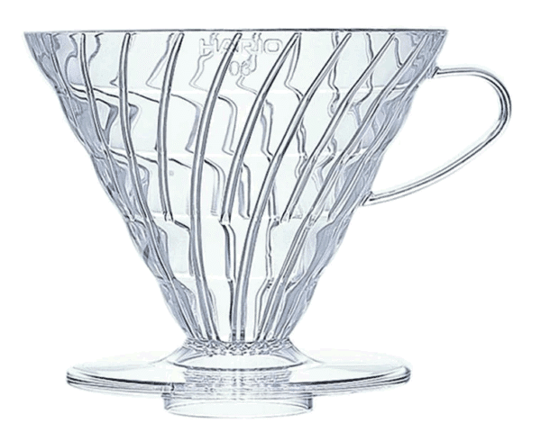 HÅNDBRYGGER V60 03 KLAR PLAST HARIO VD-03T