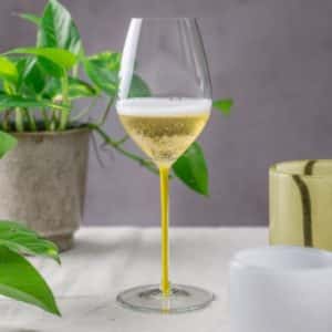 Champagne Wine Yellow, Fatto A Mano 1 stk.