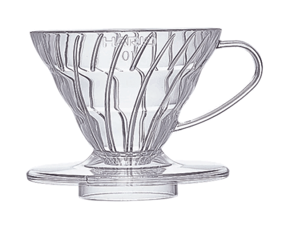 HÅNDBRYGGER V60 01 KLAR PLAST HARIO VD-01T