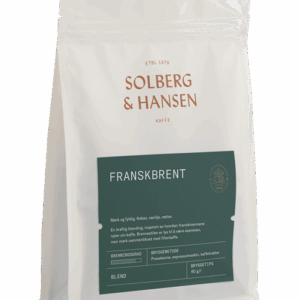 Franskbrent kaffebønner 250gr