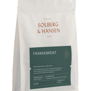 Franskbrent kaffebønner 250gr