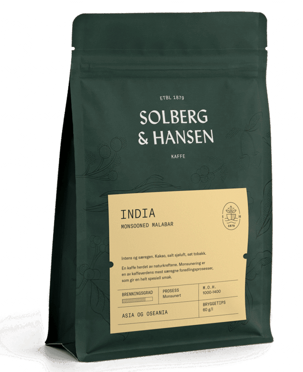 India - Monsooned Malabar Kaffebønner 250gr