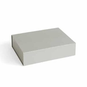 COLOUR BOKS 33X26X9 CM LYS GRÅ