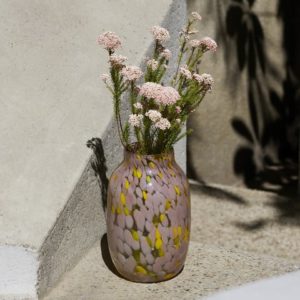 SPLASH VASE 30 CM LYSEROSA GUL HAY