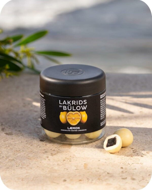 Sommer - Lemon Lakris med sjokolade 125g