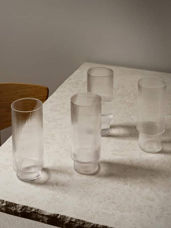 Ripple Klar 4pk, Longdrinkglass