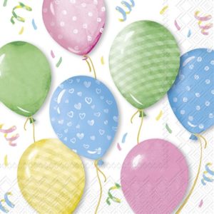 Lunsj Serviett Little Balloons