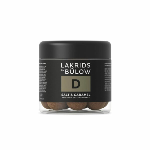 D - Salt Caramel Lakris med sjokolade 125 gr