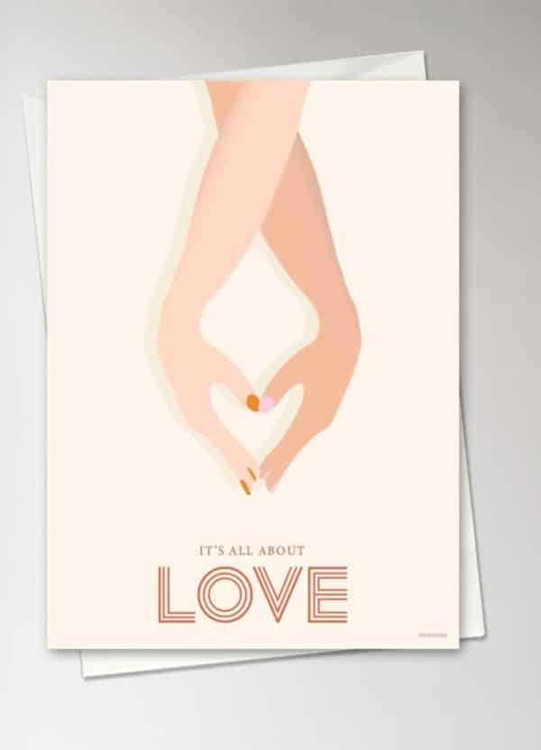 Kort A6, It's all about Love
