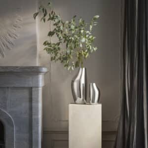 Sky Vase Stål 27 cm