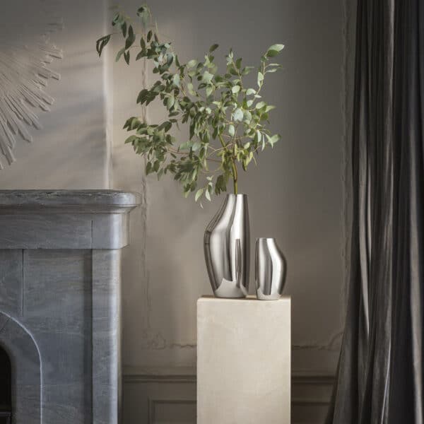 Sky Vase Stål 27 cm