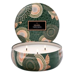 Duftlys med 3 veker 40t, Temple Moss
