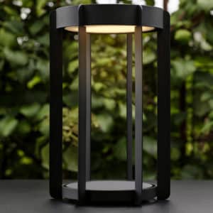 Firefly LED Lanterne svart Aluminium
