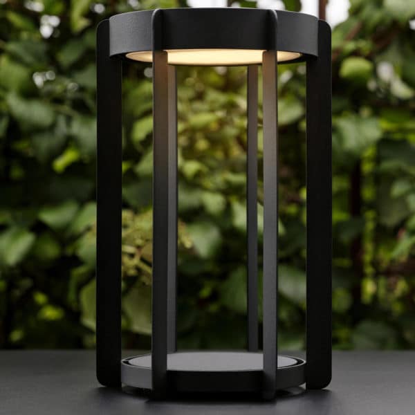 Firefly LED Lanterne svart Aluminium