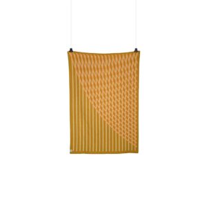 Ullpledd 135x200cm, Bislett Peach & Pistachio