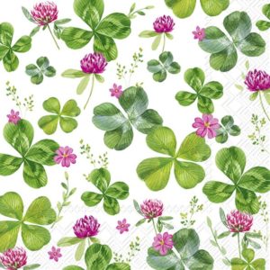 Lunsj Serviett Four Leaf Clover