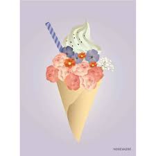 Kort A7, Ice Cream Flower