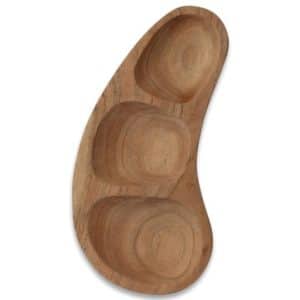 Bowl Bean 26x15cm Natural