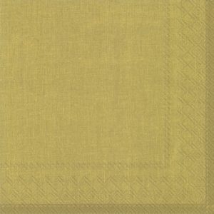 Kaffeserviett Linen Gold