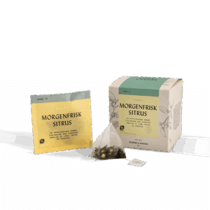 Morgenfrisk Sitrus Pyramideposer, 12 stk