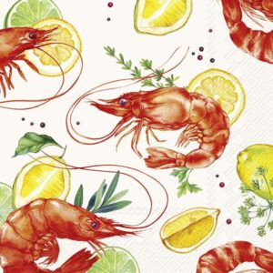Lunsj Serviett Delicious Shrimps