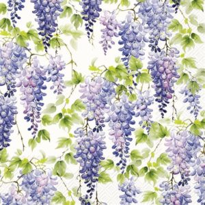 Lunsj Serviett Purple Wisteria