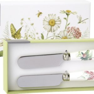 Smørkniver 2 pk Wildflower And Butterfly