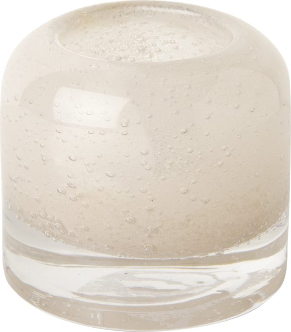 Telysholder / Vase Liten Cream Ihr