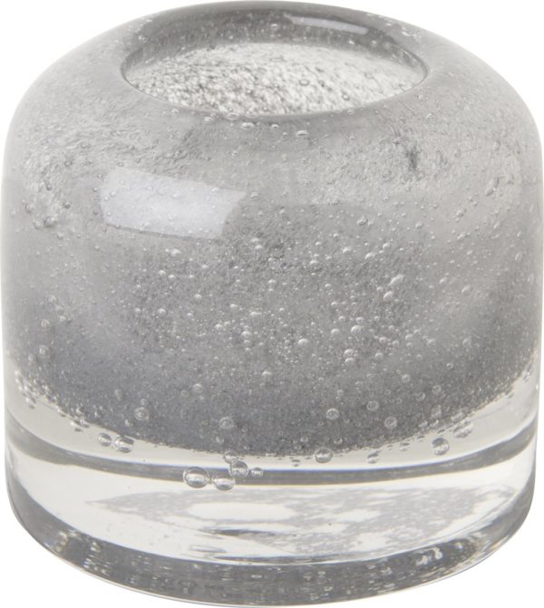 Telysholder / Vase Stor Grey Ihr
