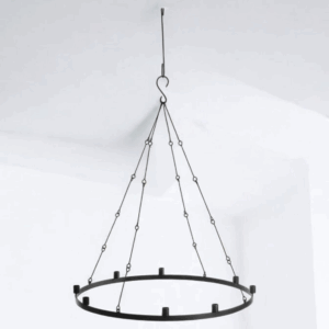 Lysekrone 70cm Stor Jern