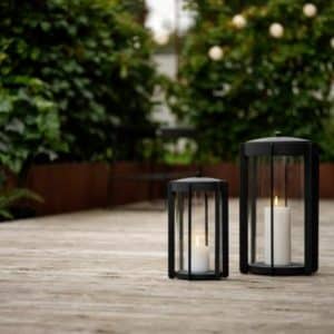 Firefly Lanterne Dia 15,3 x 25 cm Black