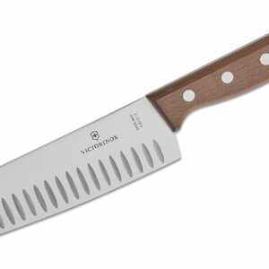Santokukniv 17 cm m/Luftlommer