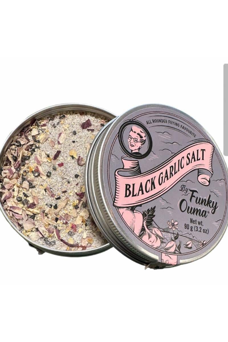 Funky Ouma – Black Garlic Salt 90g