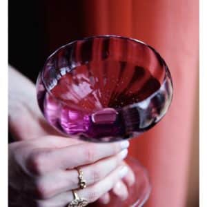Meadow Cocktailglass Plum
