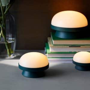 Soft Spot Solar Dots Forest Green, Ø14,5cm