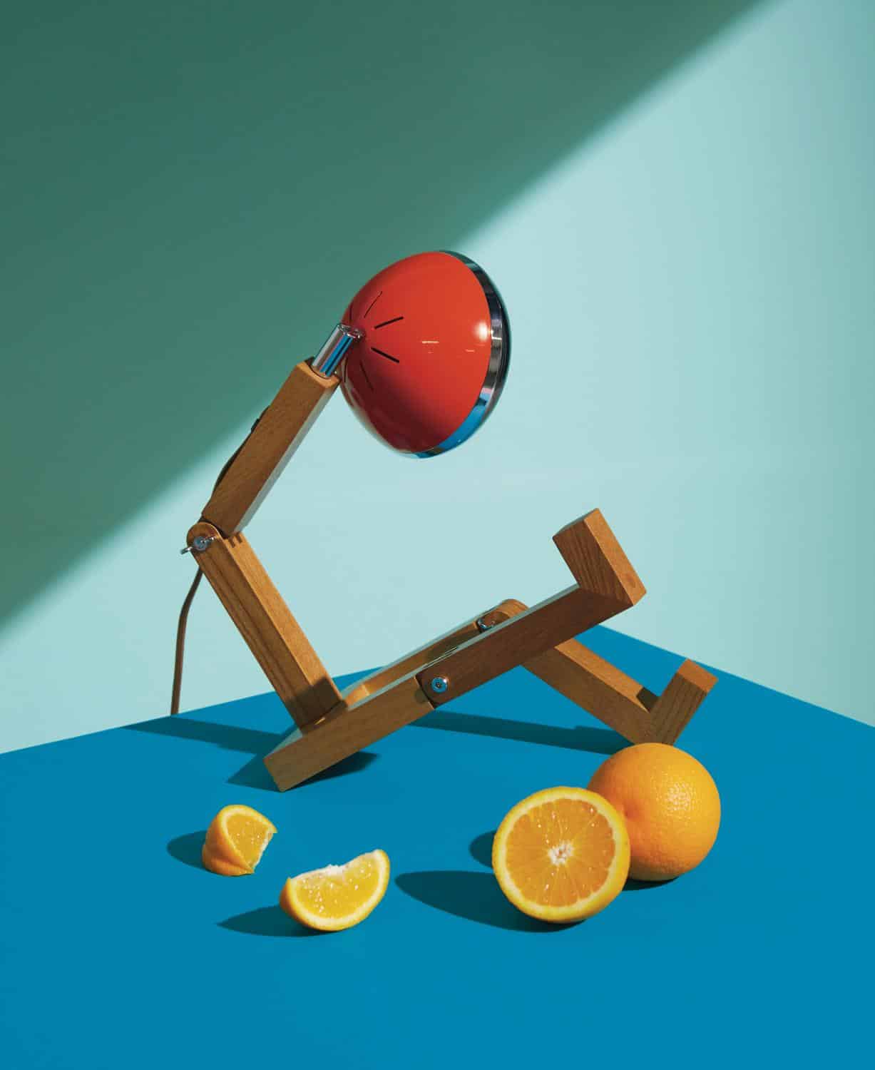 Mr. Wattson Bordlampe Mini Flash Red