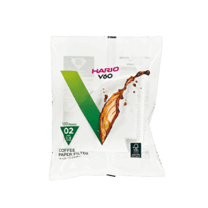 PAPIRFILTER FOR HÅNDBRYGGER V60 02 100 STK HARIO VCF-02-100W