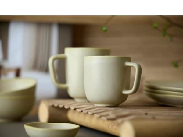 Shoku Krus Dia 8 x 8,5 cm 23 cl Soft Beige - Bilde 3