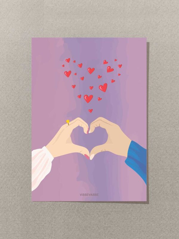 Kort A7, I heart You - Bilde 2