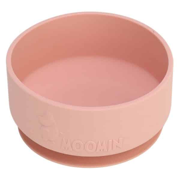 Mumin Silikon, Skål med sugekopp, Lovely Pink - Bilde 2