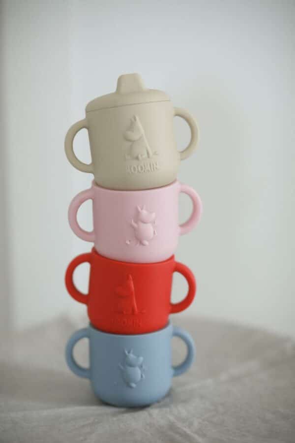 Mumin Silikon, Drikkekopp, Rosehip Pink - Bilde 3