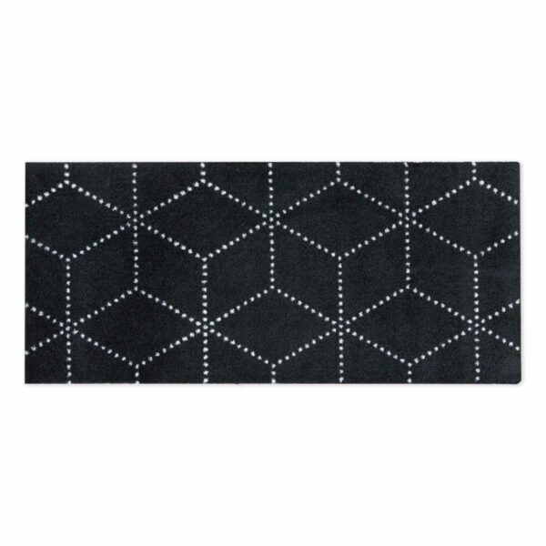 HAGL BLACK DØRMATTE 85X150 CM HEYMAT