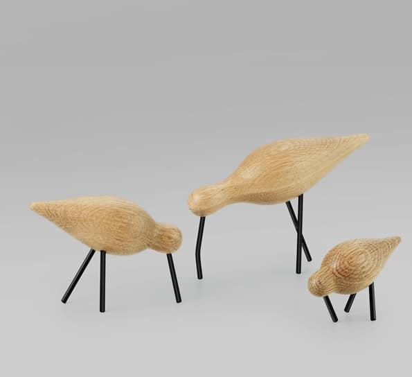 Shorebird Liten, Eik/Sort