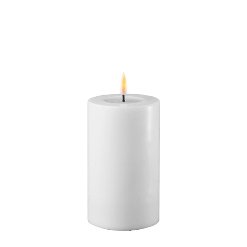LED utendørslys 7,5×12,5 cm hvit