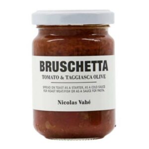 BRUSCHETTA TOMAT & TAGGIASCHE OLIVEN 140 G NICOLAS VAHÉ