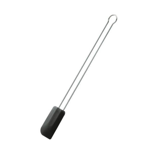 SLIKKEPOTT SMAL STÅL/SORT L26CM RÖSLE